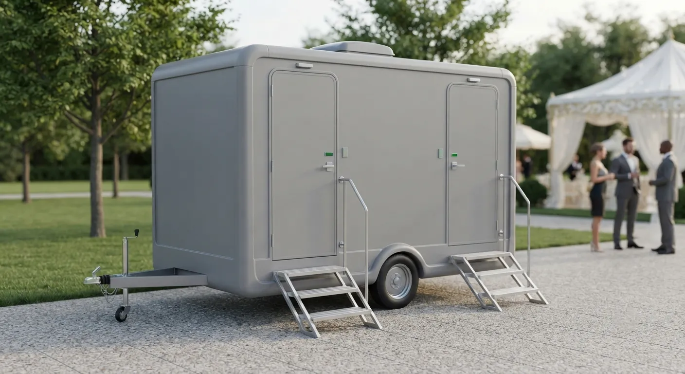 2 Stall Restroom Trailer in Kansas City, MO