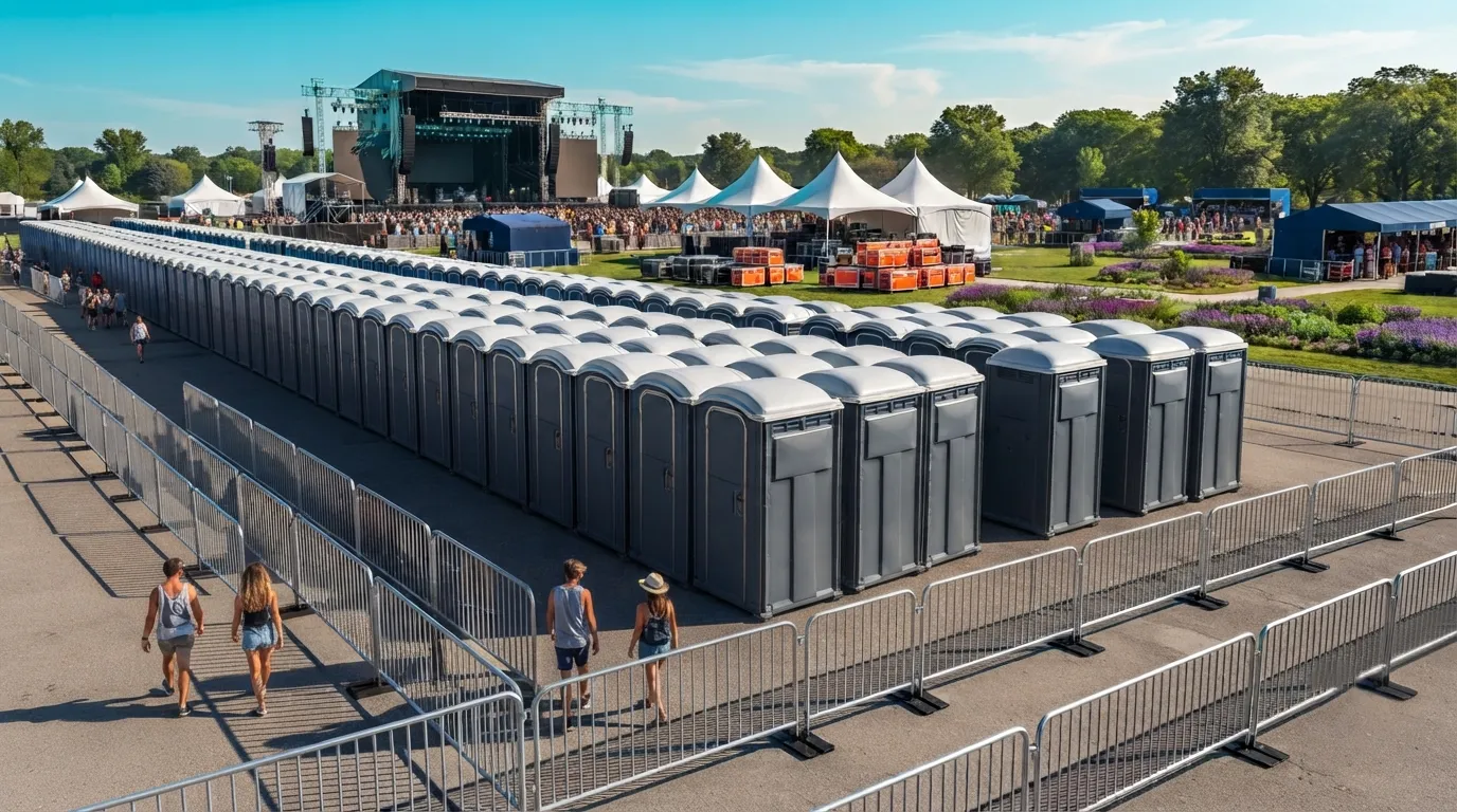 Festival Restroom Rental in Kansas City, MO