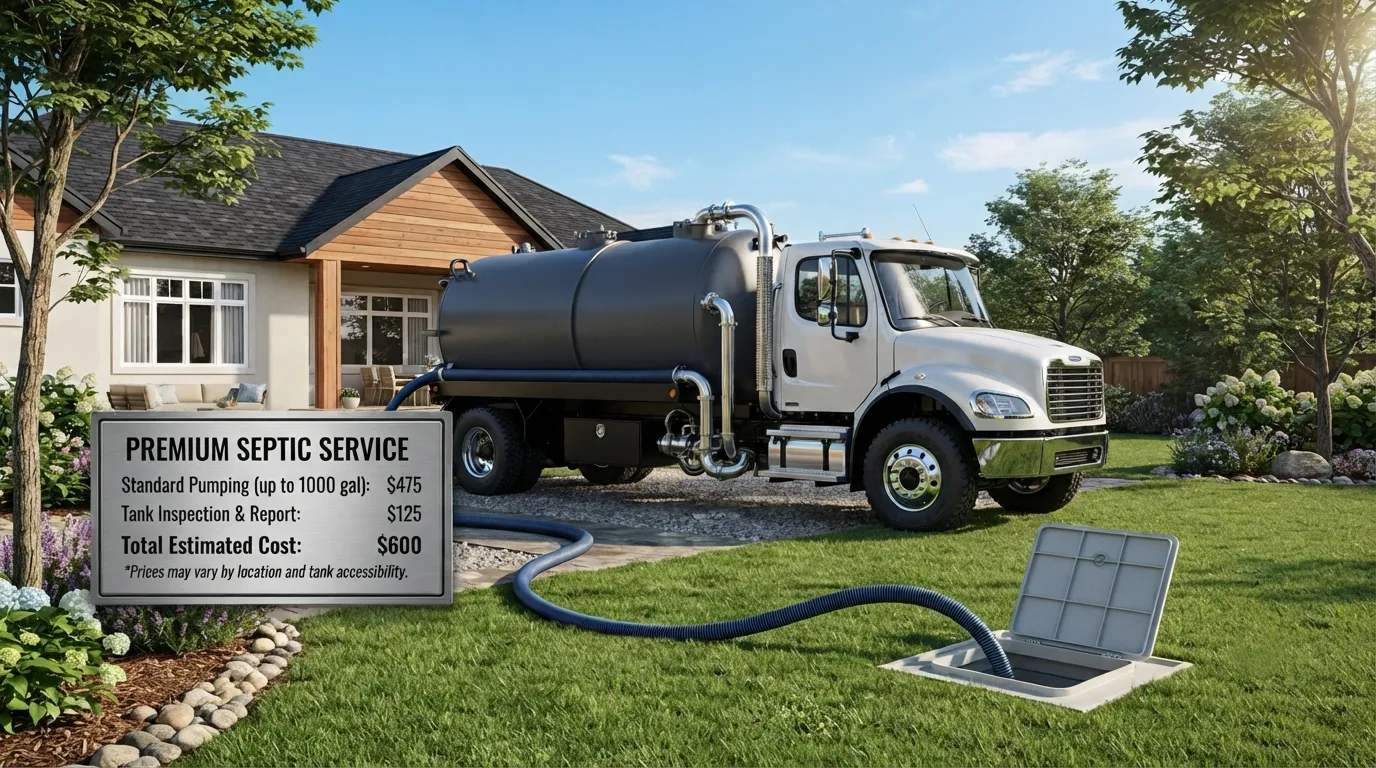 Septic Tank Pumping Cost in Kansas City, MO